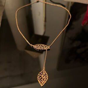 Collier gold inoxydable